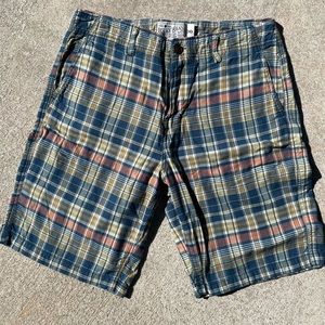 Lucky Brand men’s multicolor plaid shorts